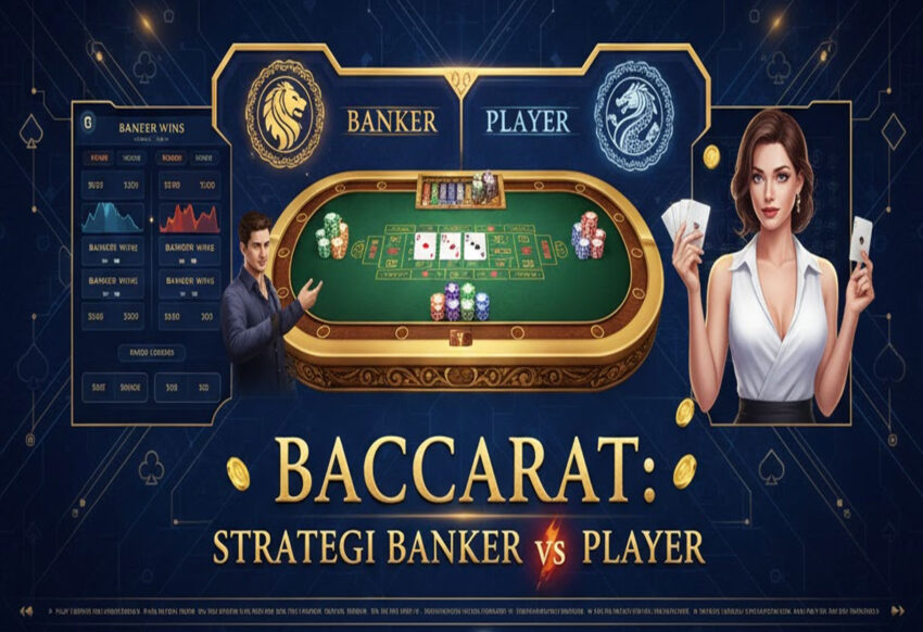 Baccarat: Strategi Banker vs Player