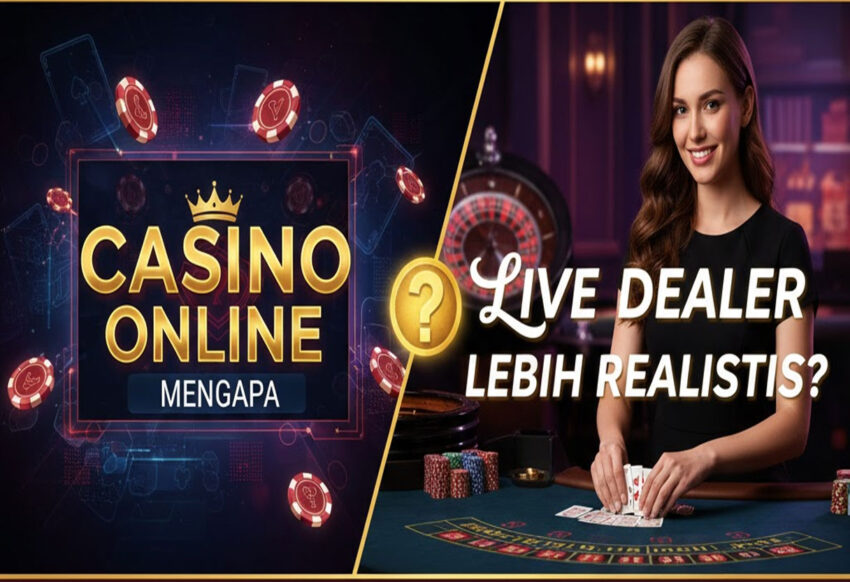 Casino Online: Mengapa Live Dealer Lebih Realistis?